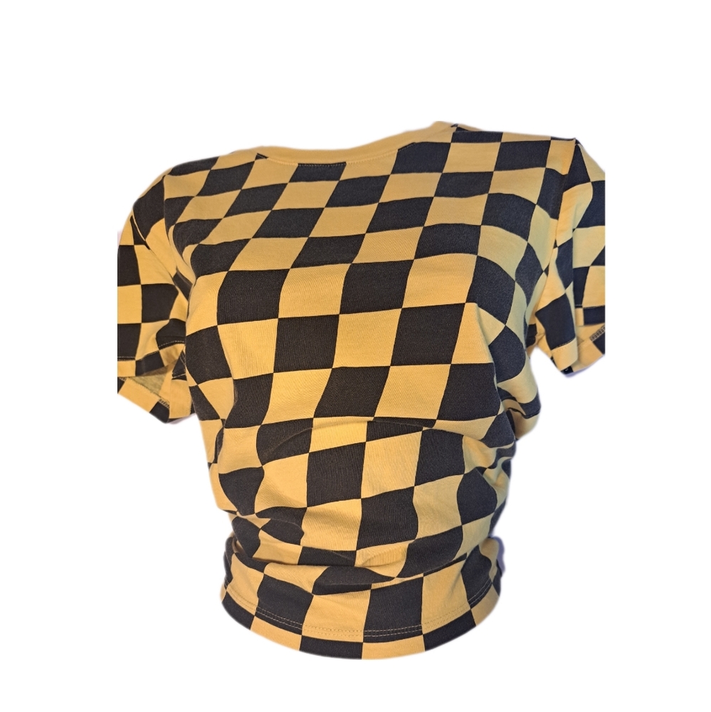 Checkers Tshirt Tank Top